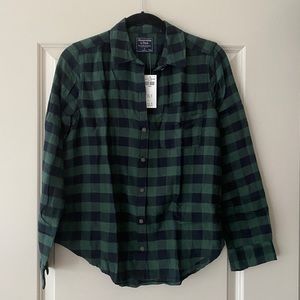 BNWT A&F Flannel Shirt